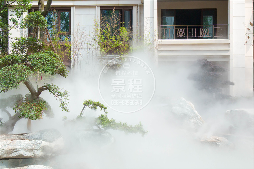 雾森造景降温系统